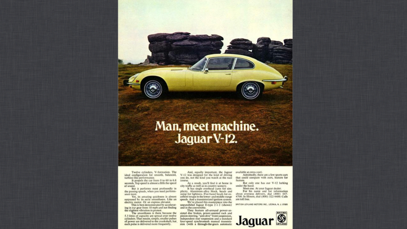 Illustration for article titled Jaguar Ads Are A Gallery For Fine Cars